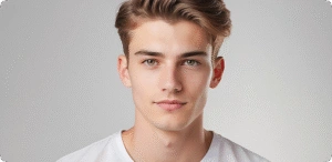 male face golden ratio​